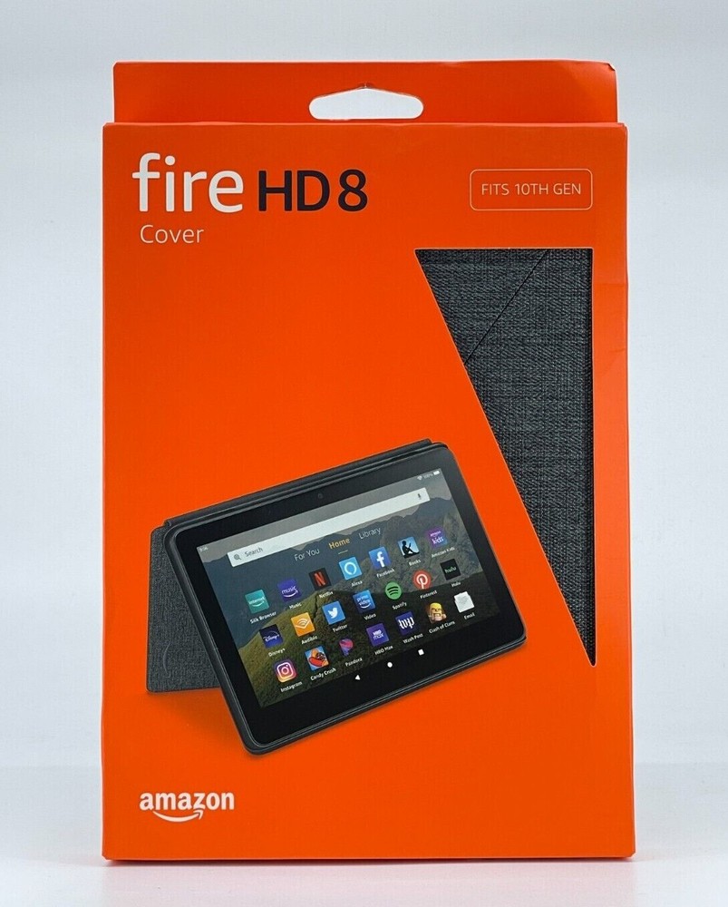 Amazon Fire HD 8 Cover 10th Gen Tablet 2020 Release: Black, Plum, Twilight Blue