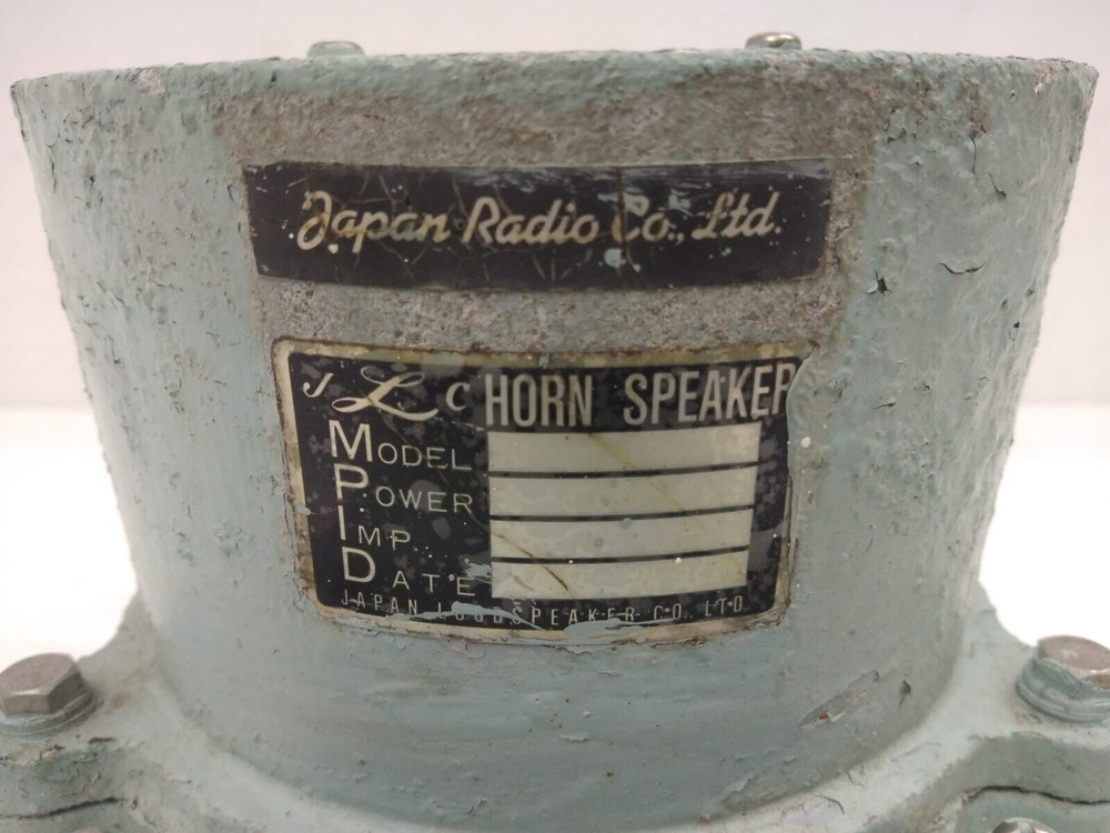 JRC SHIP HORN SPEAKER