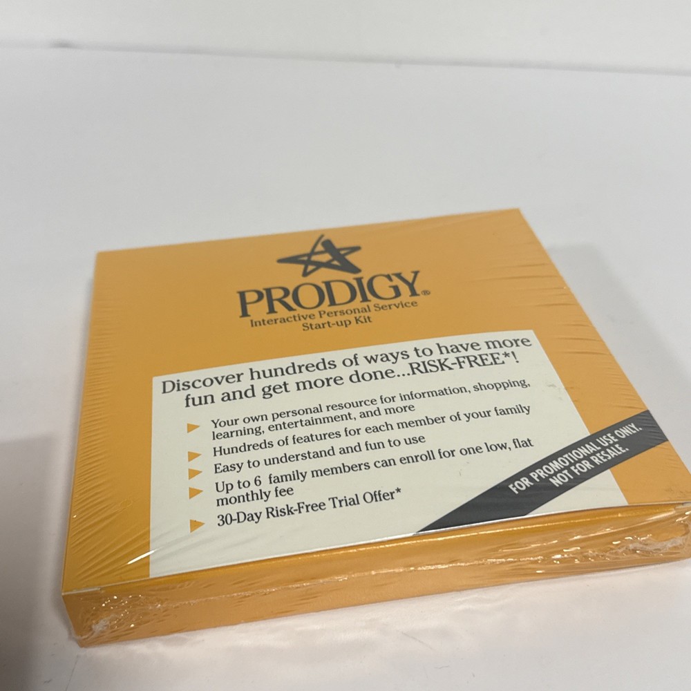 Prodigy Interactive Personal Service Start-Up Kit Version 2.1 NOS Sealed