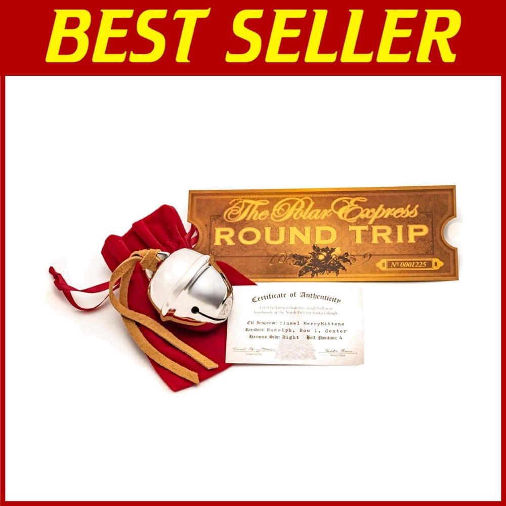 Polar Exp Sleigh Bell Set with Certificate