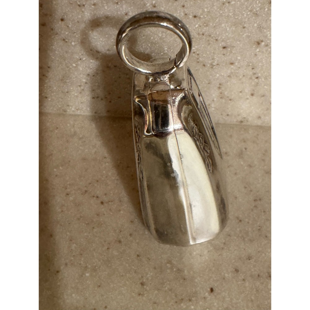 Art Deco Silver Baby Rattle 1930s