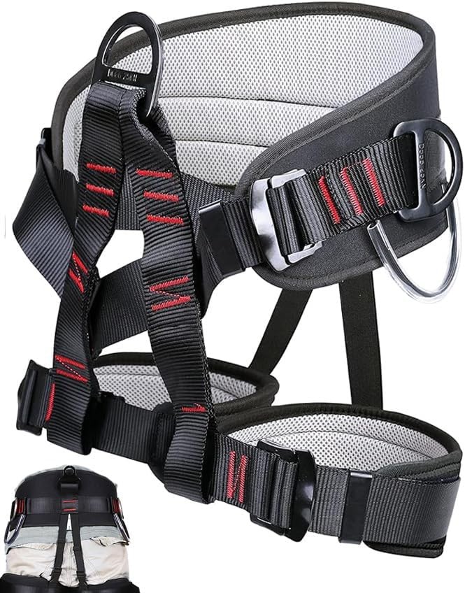 Adjustable Climbing Harness Half Body