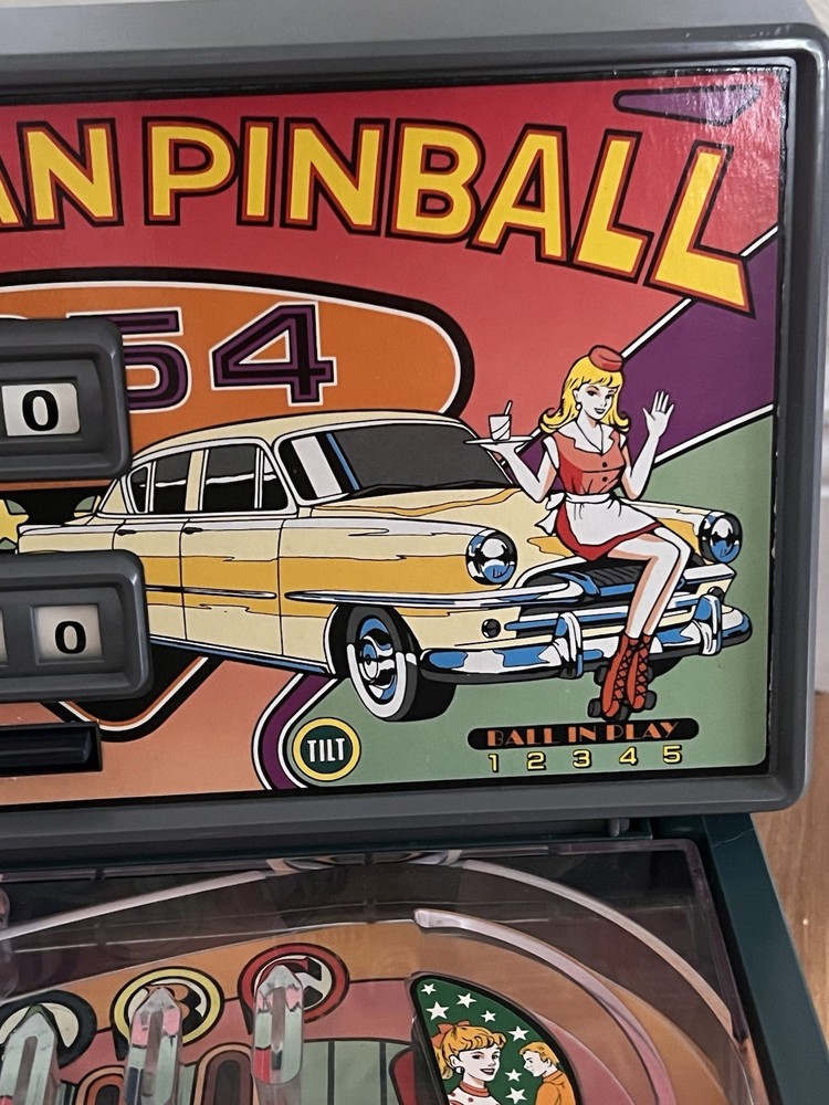 Tomy Electronic American Pinball Arcade Machine VTG Tabletop
