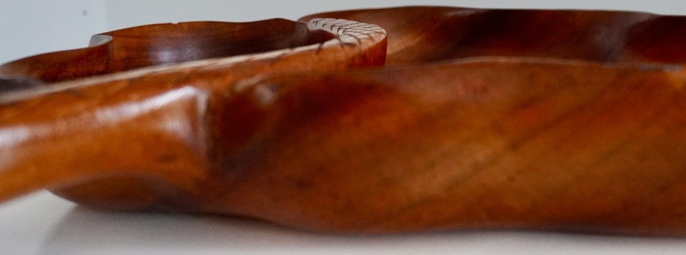 Wood Serving Dish – Blair Studios Monkey Pod Mid-Century Modern Entertaining