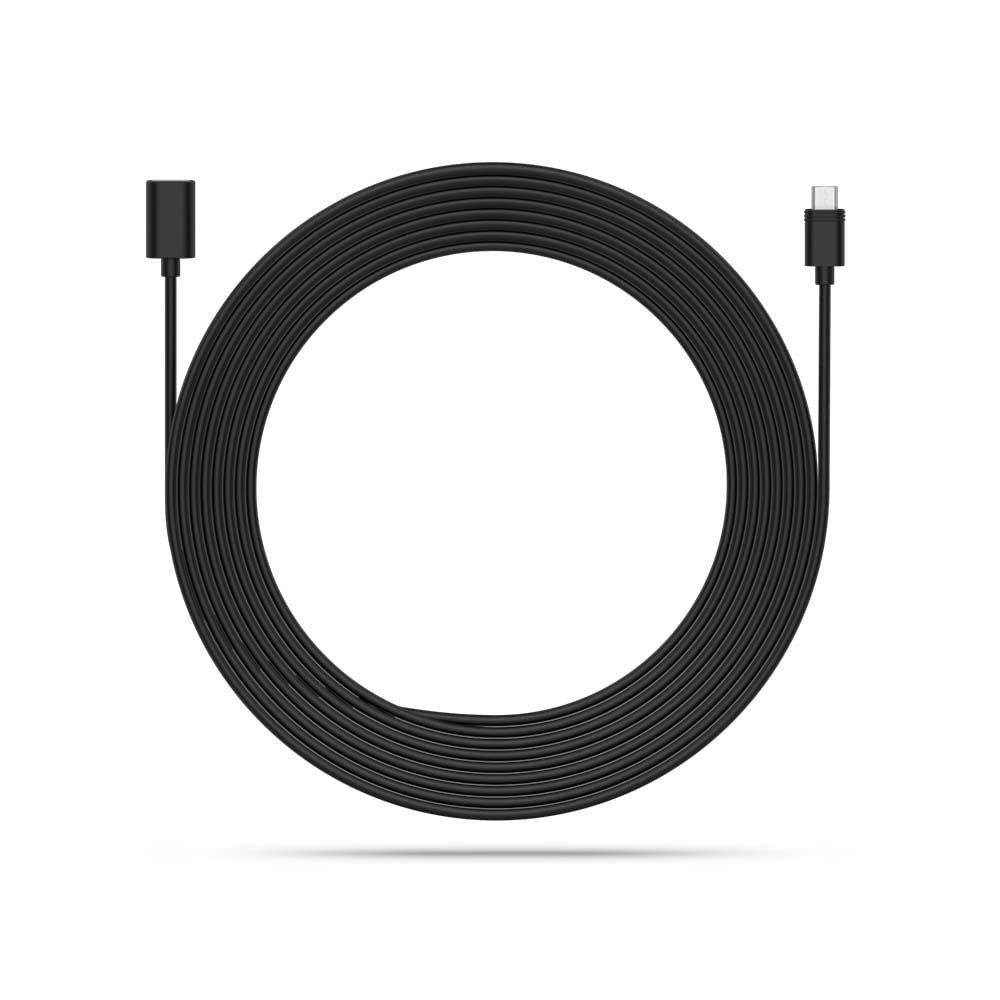 Solar Panel 13 Foot Extension Cable — Black