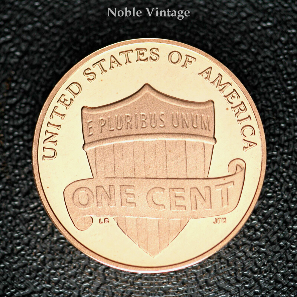 2022 S Proof Lincoln Shield Cent - Penny is from a Proof Set