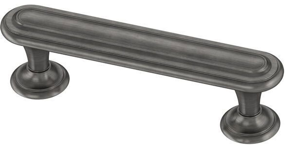 (5 Pack) 3 inch Harmon Pull Heirloom Silver