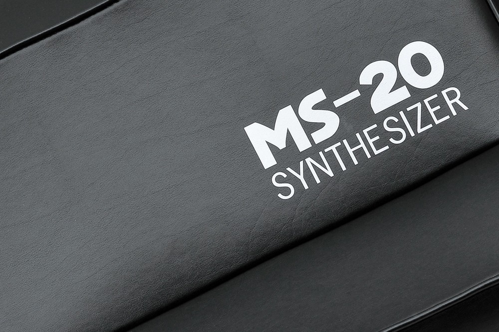 Korg MS-20 synth dust cover [vintage / full size kit]