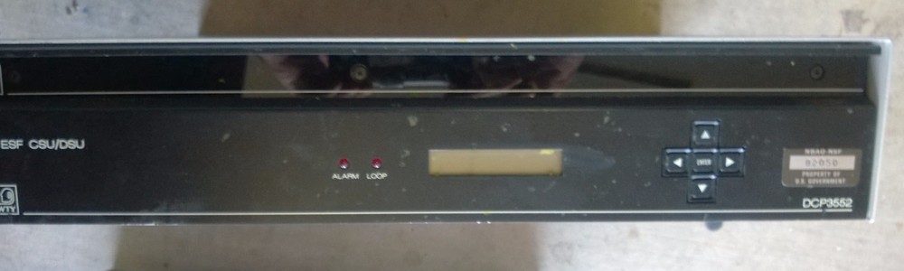 CASE/Datatel Model DCP3552 T-1 ESF CSU/DSU Network