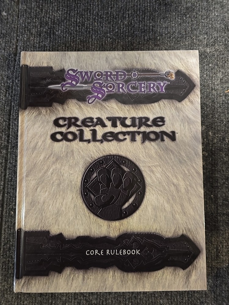 2000 D20 Sword Sorcery Creature Collection Core Rule Book WW8300