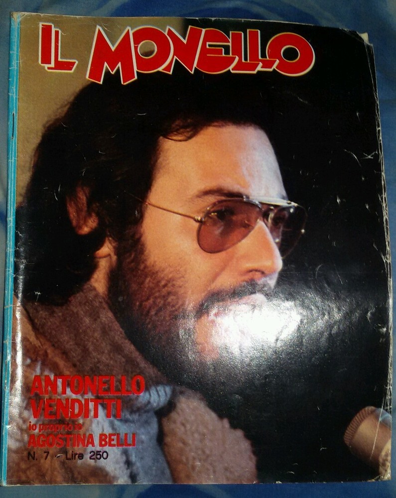 IL MONELLO - ANTONELLO VENDITTI - Comic Book Magazine Journal Book