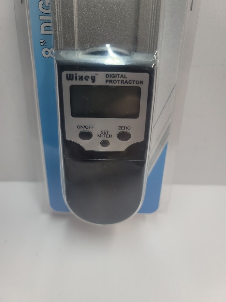 8" (203mm) Wixey Digital Protractor With Set Miter Function Brand New!!