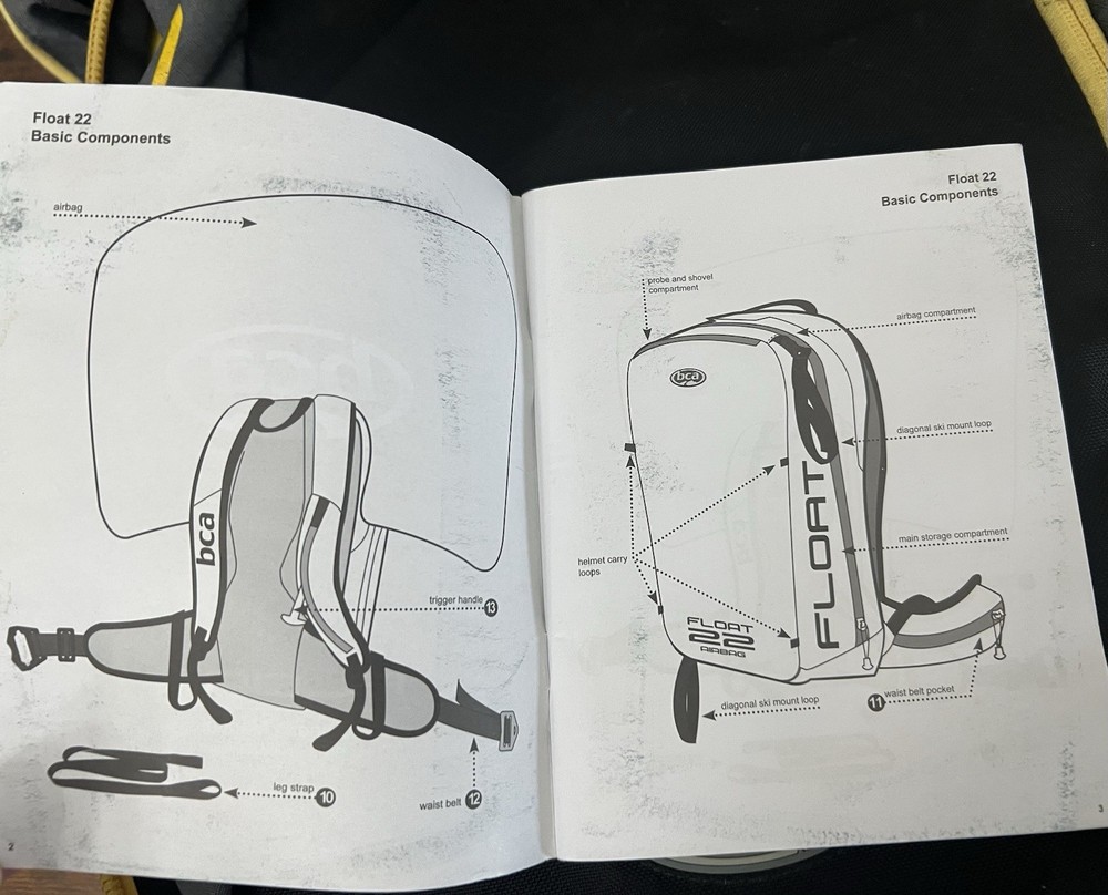 BCA Float 22 Throttle Avalanche Airbag Backpack