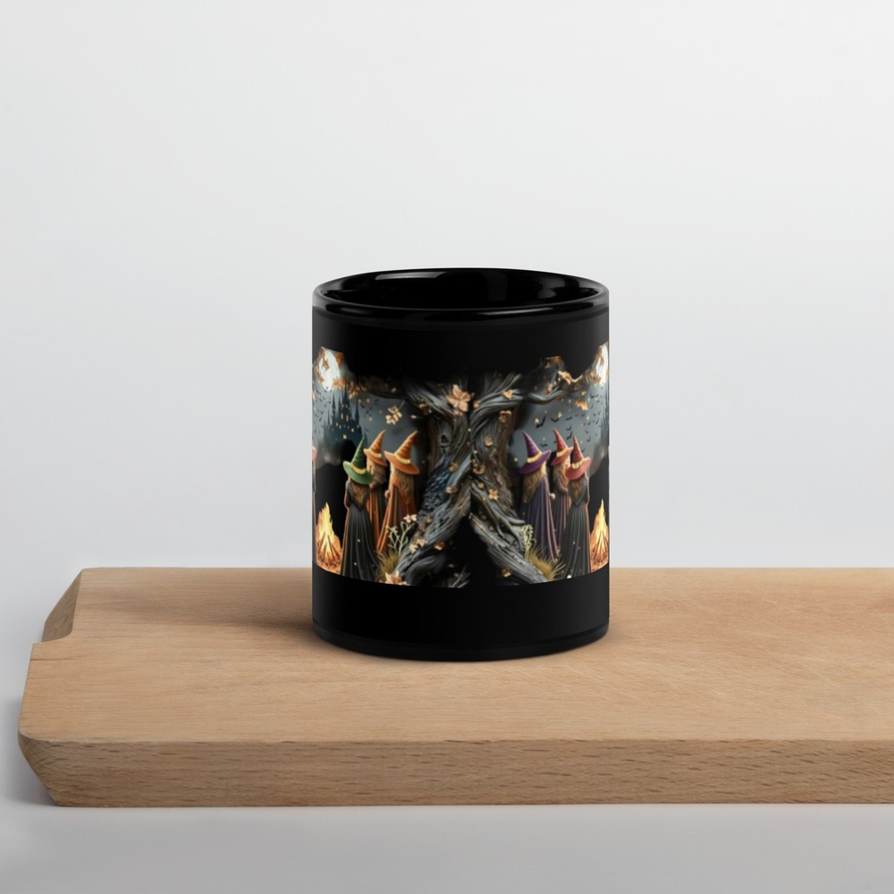 Halloween Coffee Mug Witches Gather At Night