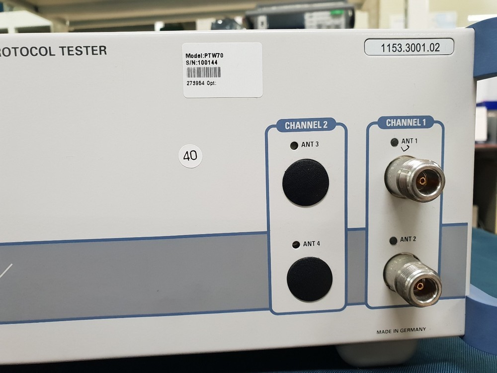 R&S PTW70: Wireless Protocol Tester (WLAN) with license key (0144)