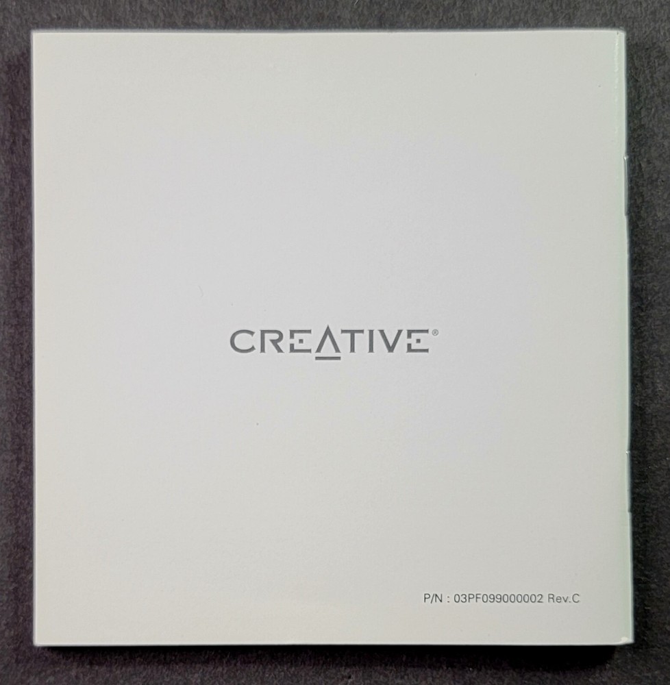 Creative Zen Touch Manual/Quick Start Guide