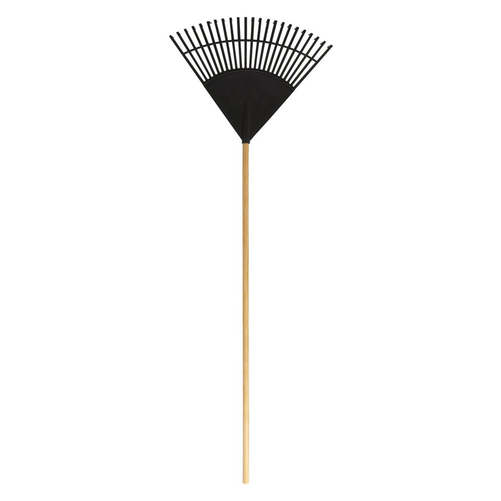 LEAF YARD RAKE 22.5 Inch Wide Lightweight and Durable