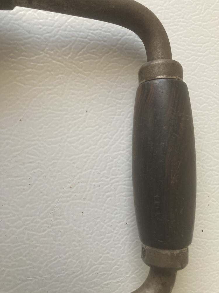 Vintage Hand drill Brace Handle Non Ratcheting