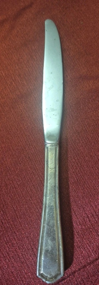 Antique Hudson's Silver Plate Dinner Knife