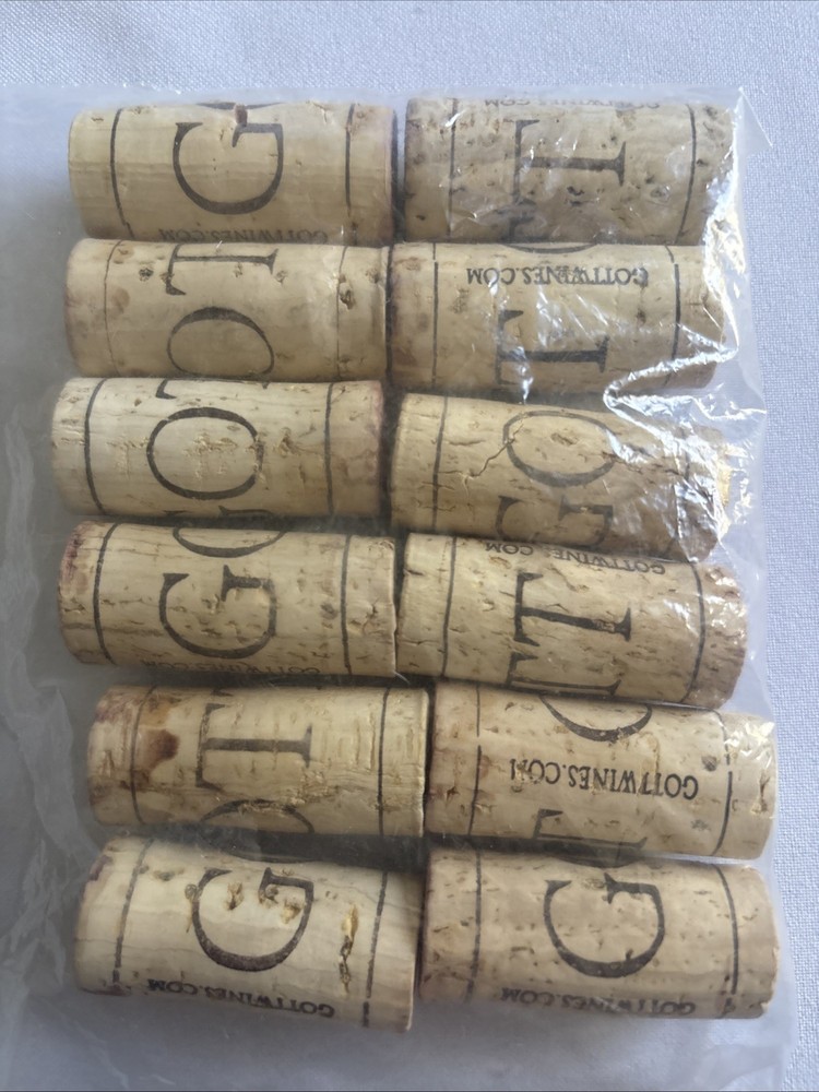Premium Wine Corks Natural - Used 12 GOTT