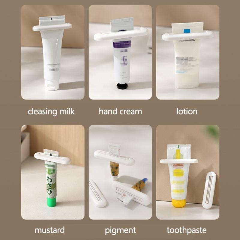 Toothpaste Tube Squeezer Multifunctional Dispenser for Bathroom Accessories