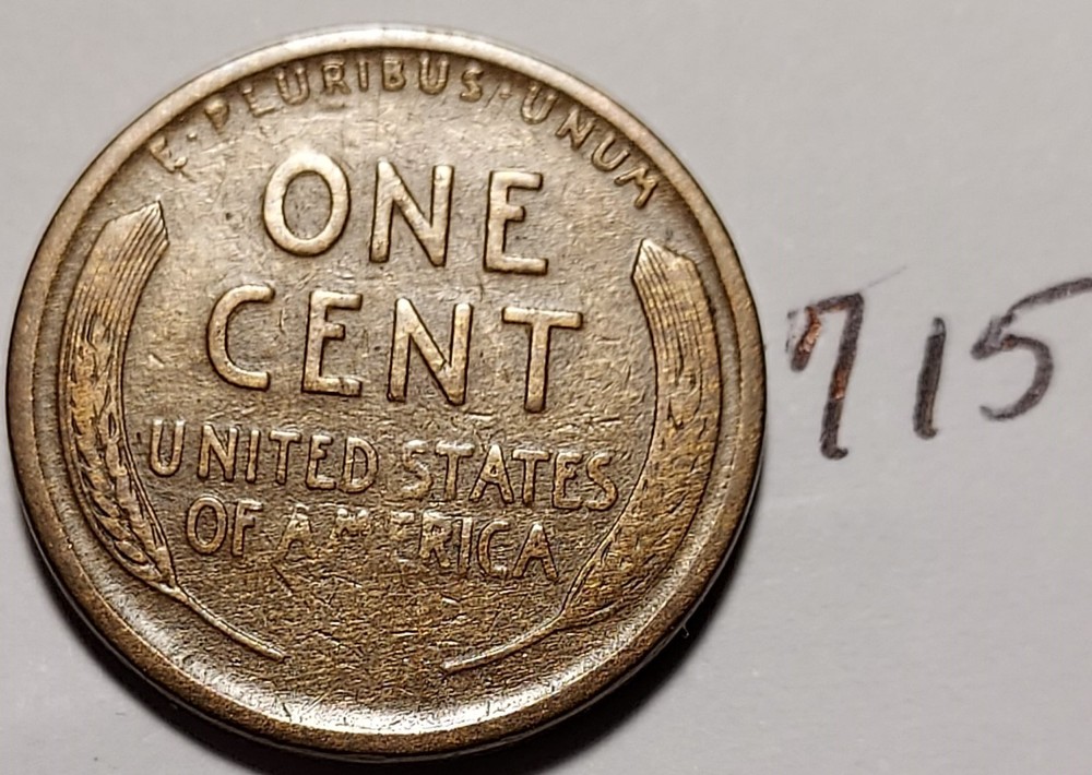 1921-S Lincoln Wheat Cent #715