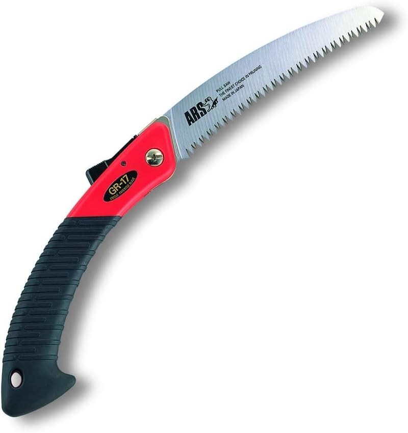 ARS Curved Saw for pruning live trees replaceable blade type GR-17 foldable New