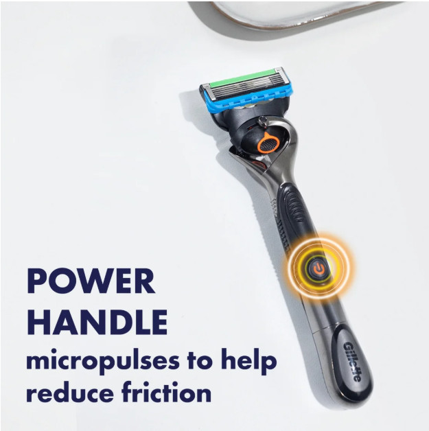 Gillette Fusion ProGlide Powered Men’s Razor with Flex Ball Handle Technology