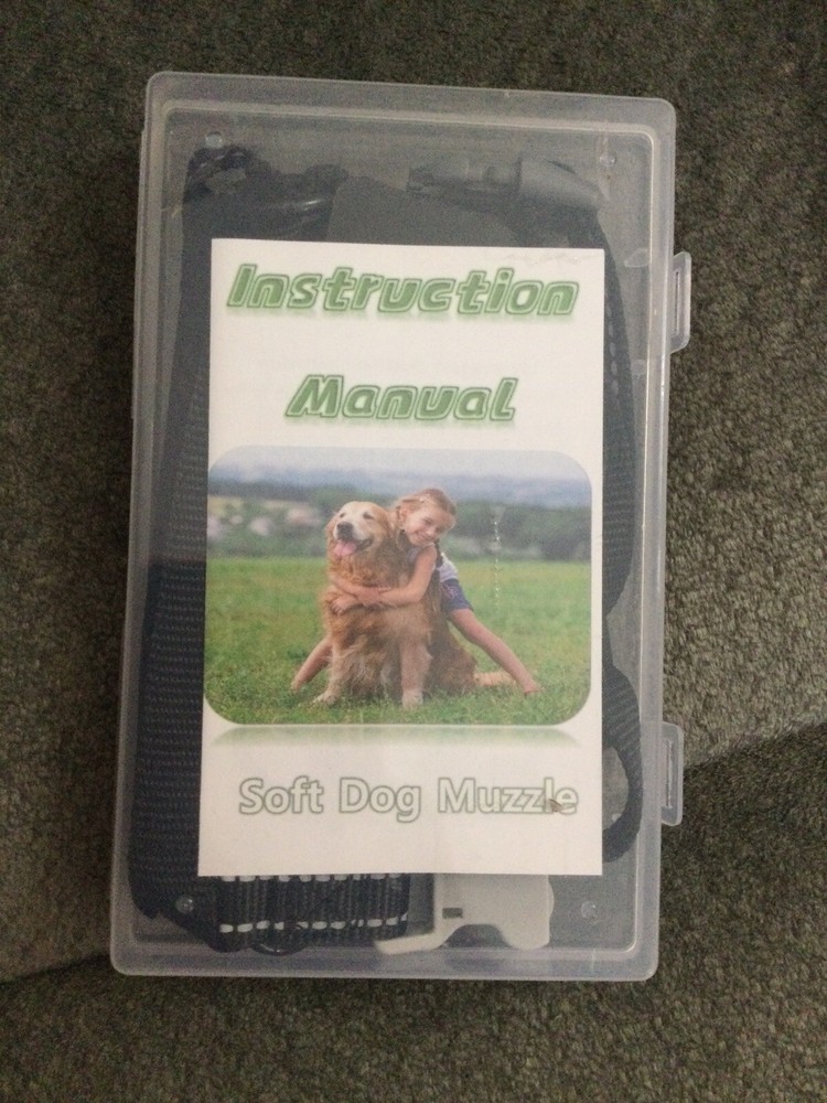 New Soft Dog Muzzle - XL