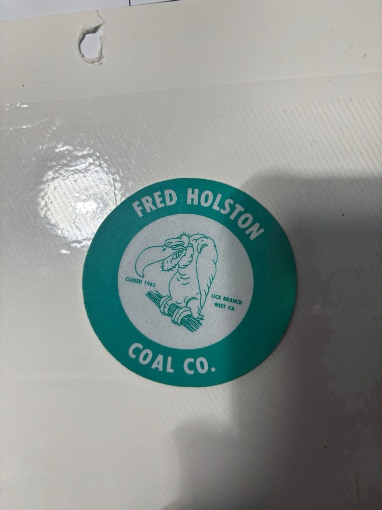 coal mining stickers nice older coal company