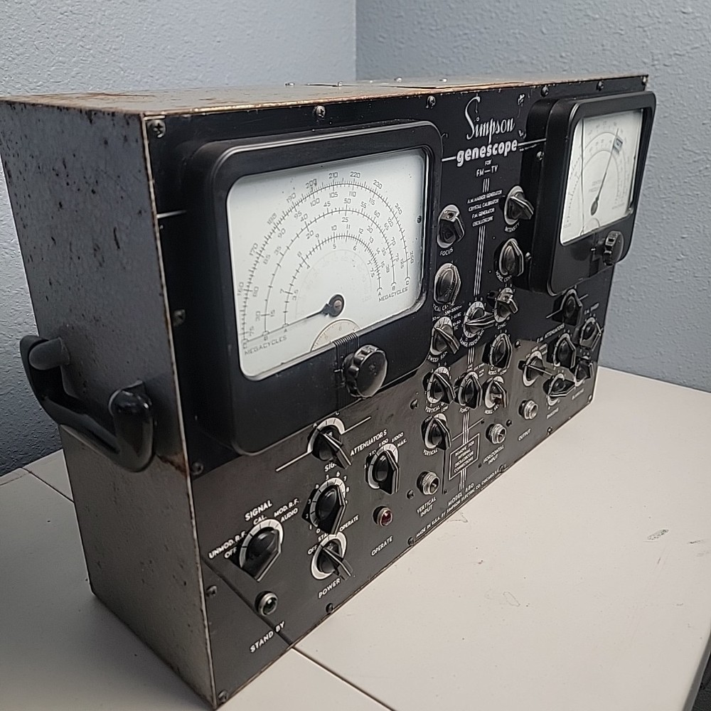 Simpson Model 480 FM-TV Genescope