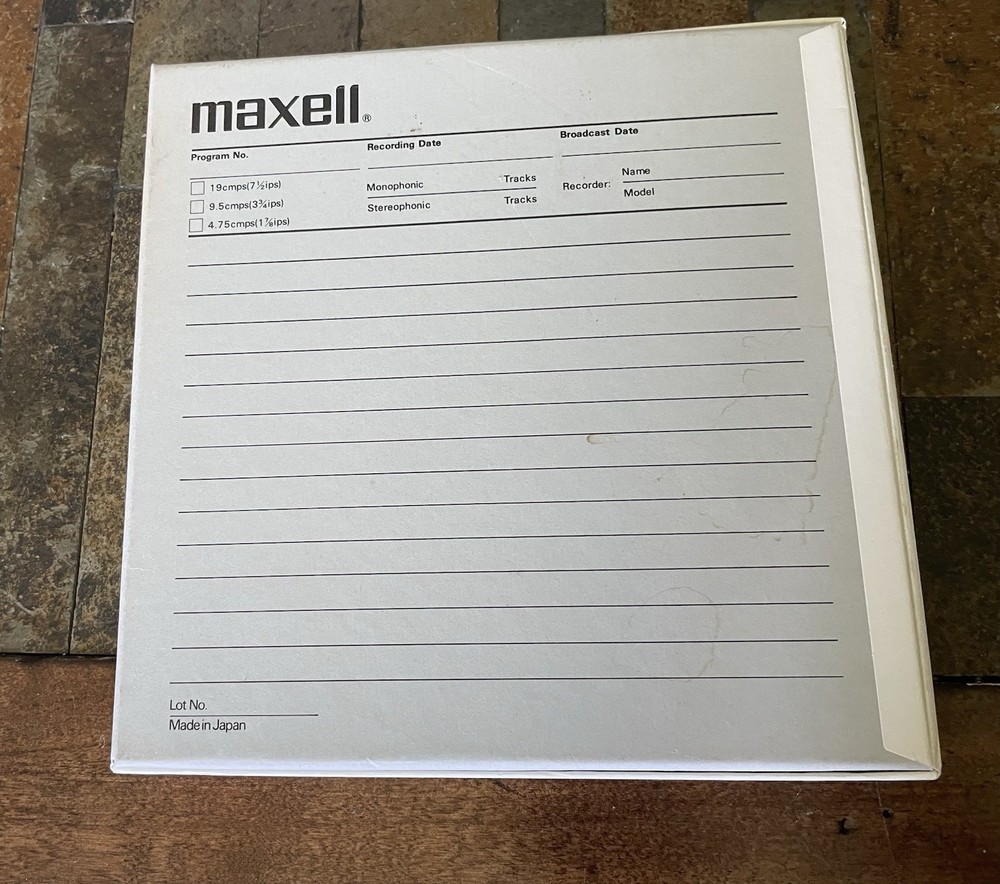 Maxwell Empty Reel PR-7