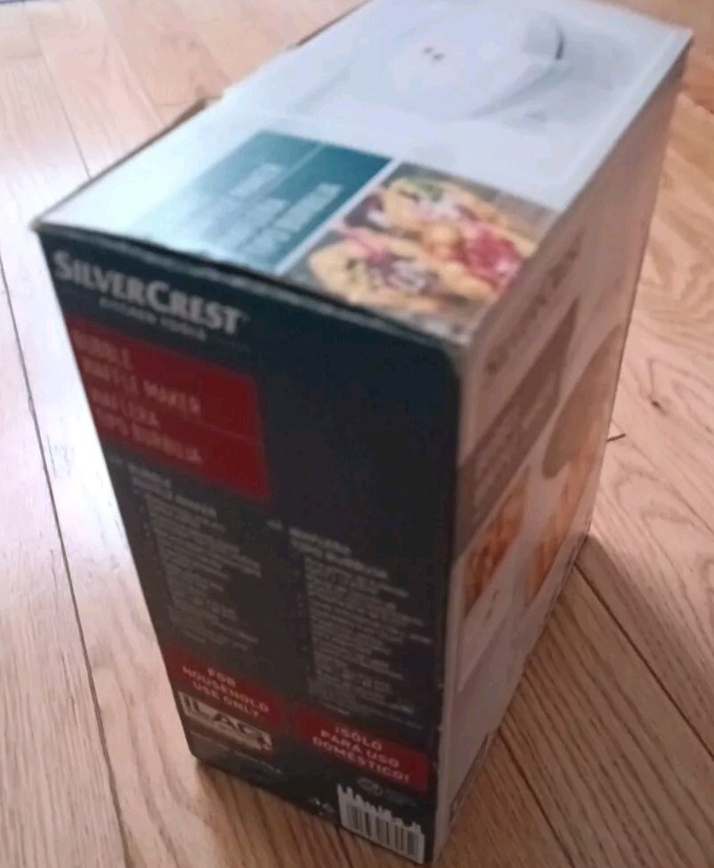 Silvercrest Bubble Waffle Maker HG06272A-US Read