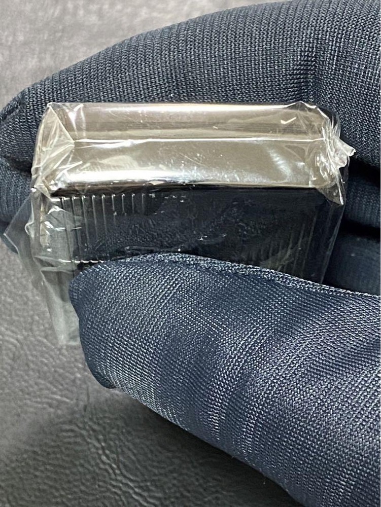 Zippo Fire Stripe Silver Etching One Sided Processing Lighter Regular Japan