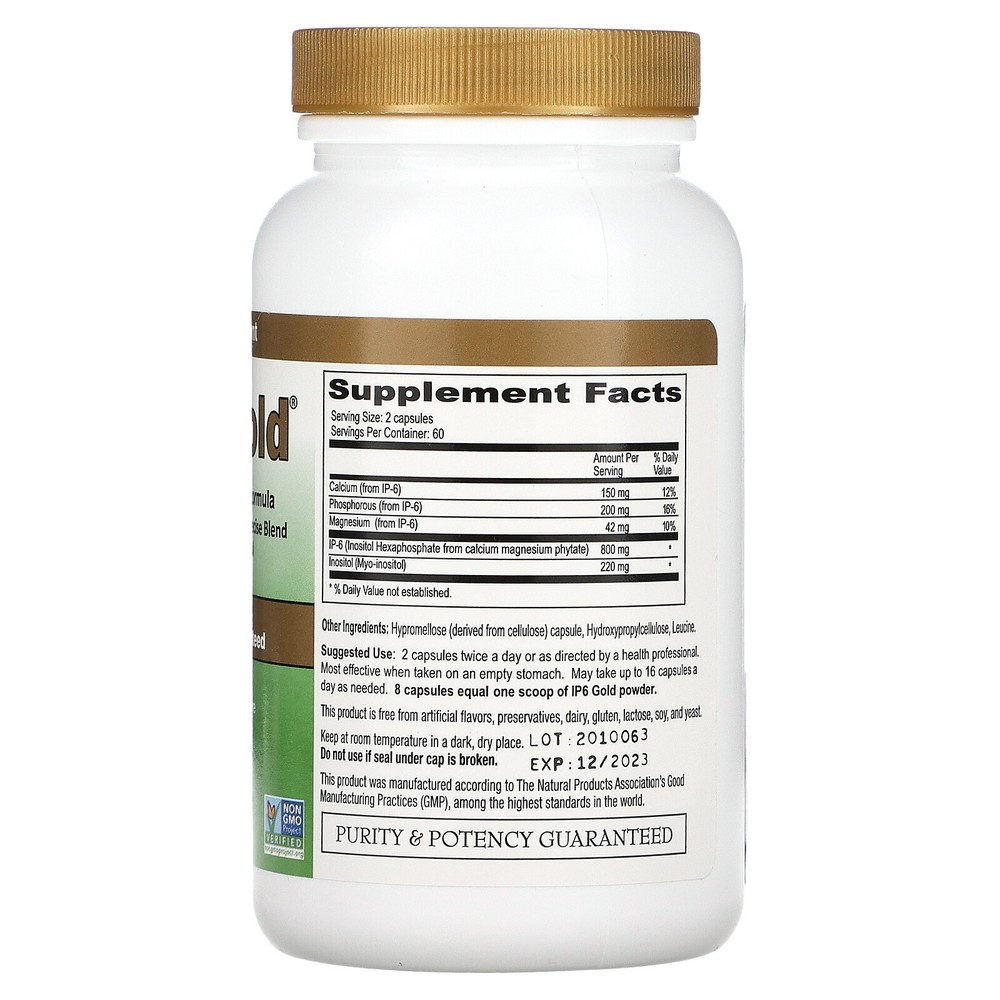 IP6 Gold, Immune Support Formula, 120 Vegetarian Capsules