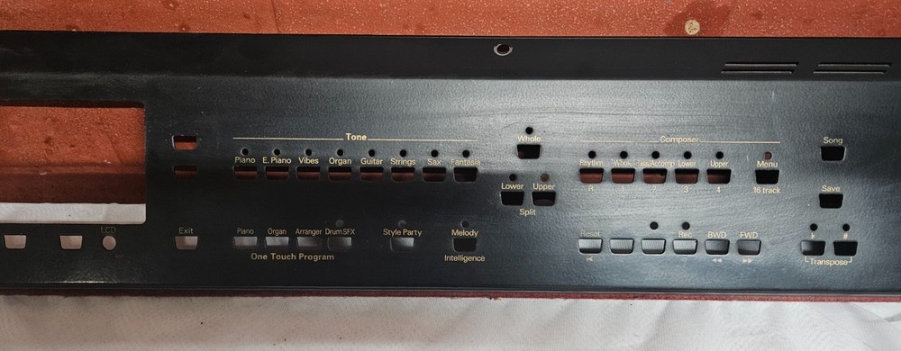 ROLAND KR-75 Keyboard Metal TOP PANEL