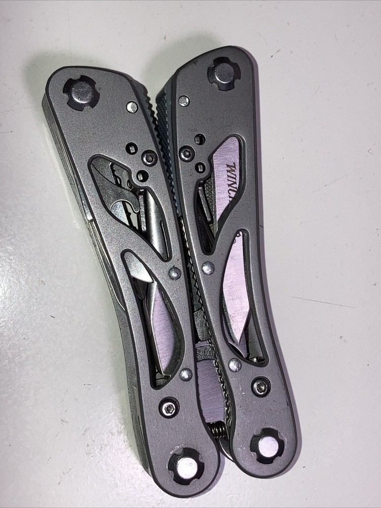 Multi-Tool Folding Plier Winframe Hunting Outdoor 9 tools