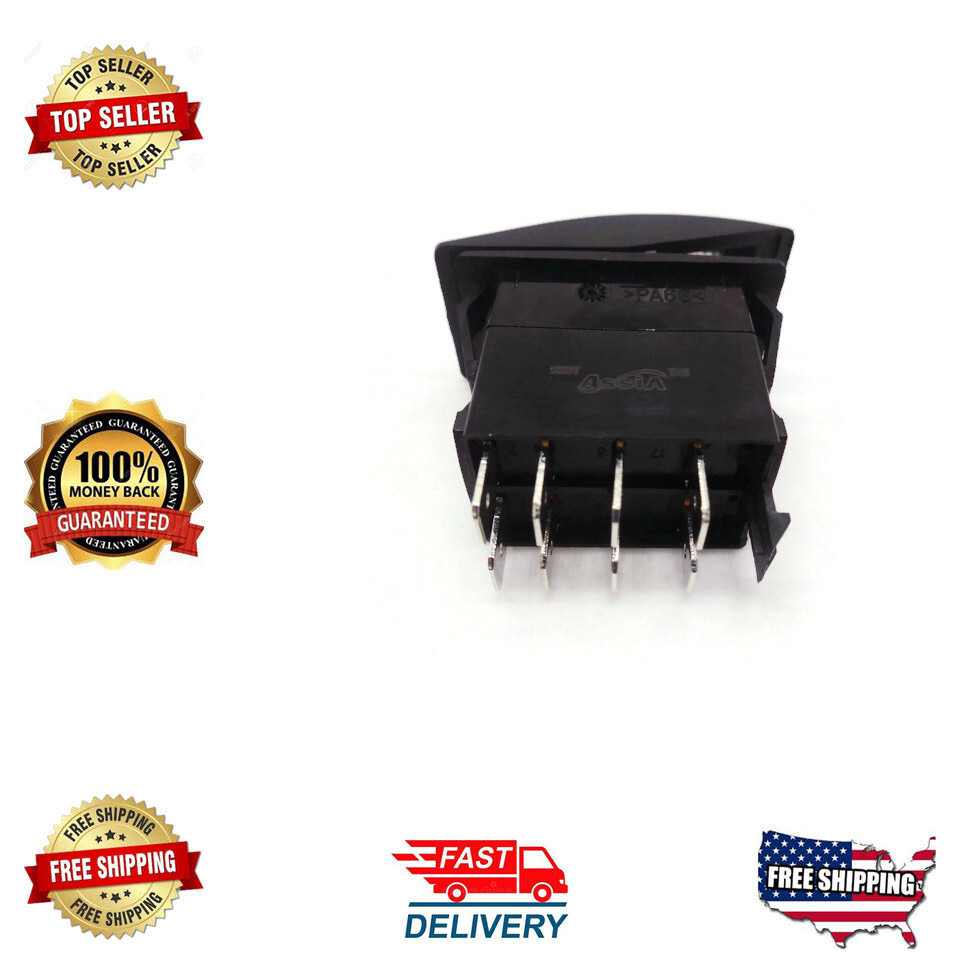 701/60002 - JCB BACKHOE PANEL SWITCH, 12 V 8 PIN