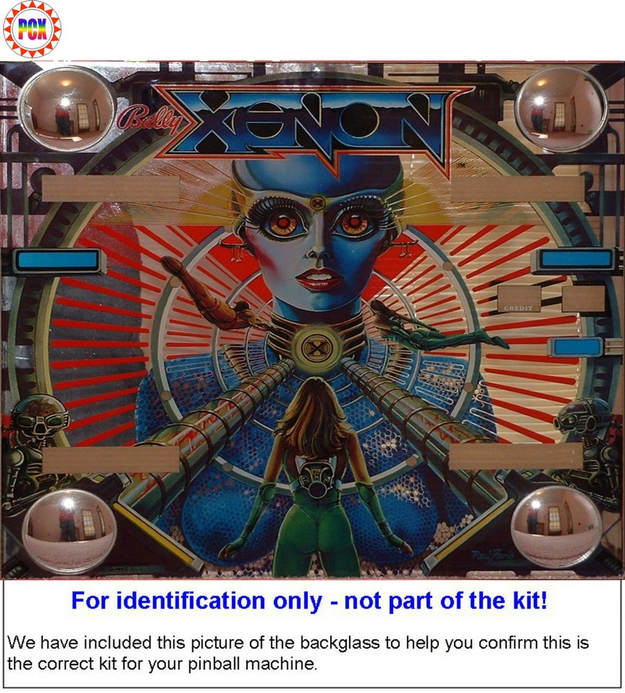1980 Bally Xenon Pinball Rubber Ring Kit