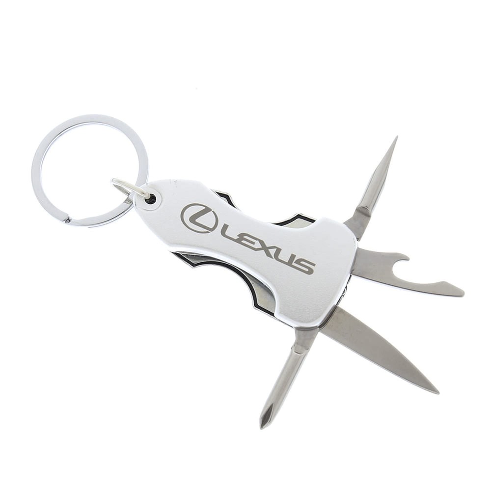 Lexus Multi-Tool Keychain (Chrome)