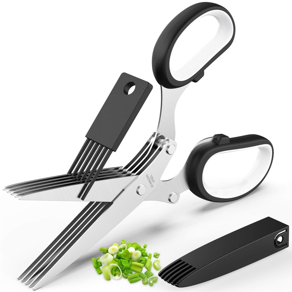 Fun Unique Kitchen Gadgets: Herb Scissors Set - Updated 2025 Cool Kitchen Too...