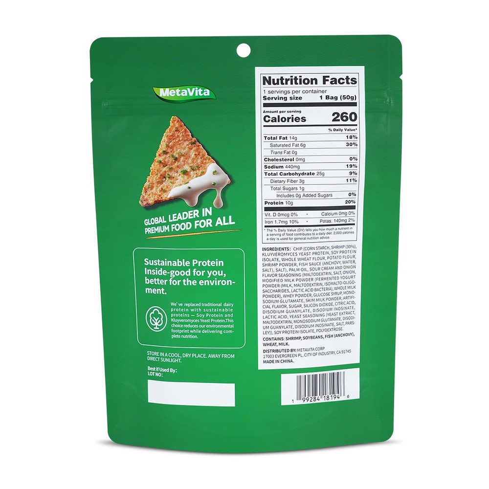 3 Pack Corn Protein Chips, Sour Cream & Onion, Nacho Chees, Popped Not Fried