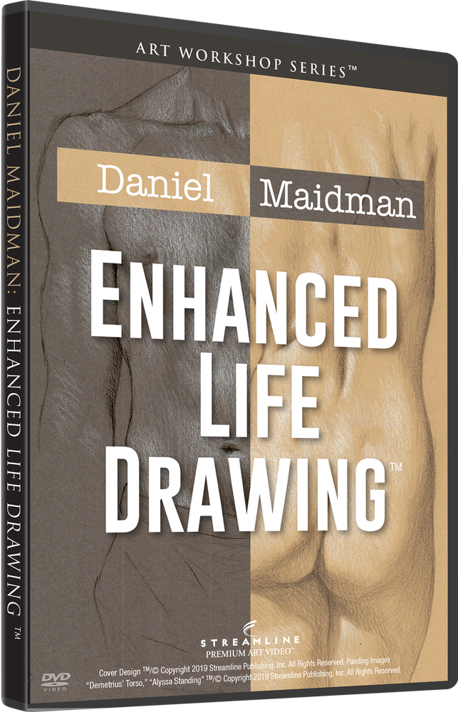 DANIEL MAIDMAN: ENHANCED LIFE DRAWING - Art Instruction DVD