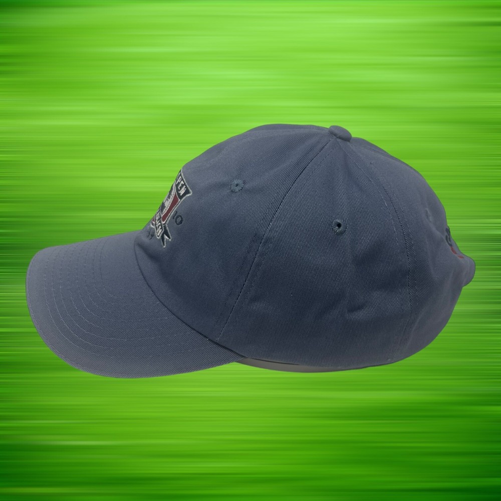 2010 US Open Pebble Beach Golf Hat USGA Adjustable Strapback Hat Blue