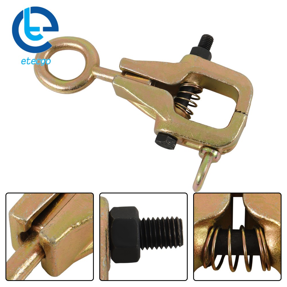 5 Ton 2 Way Pull Clamp Frame Dent Puller Self-tightening Auto Body Repair Tool