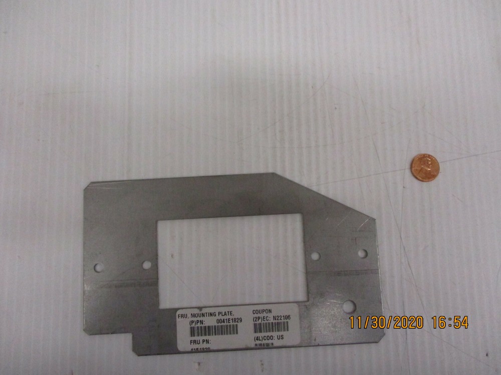 Open Box, IBM, 41E1829, Mounting Plate