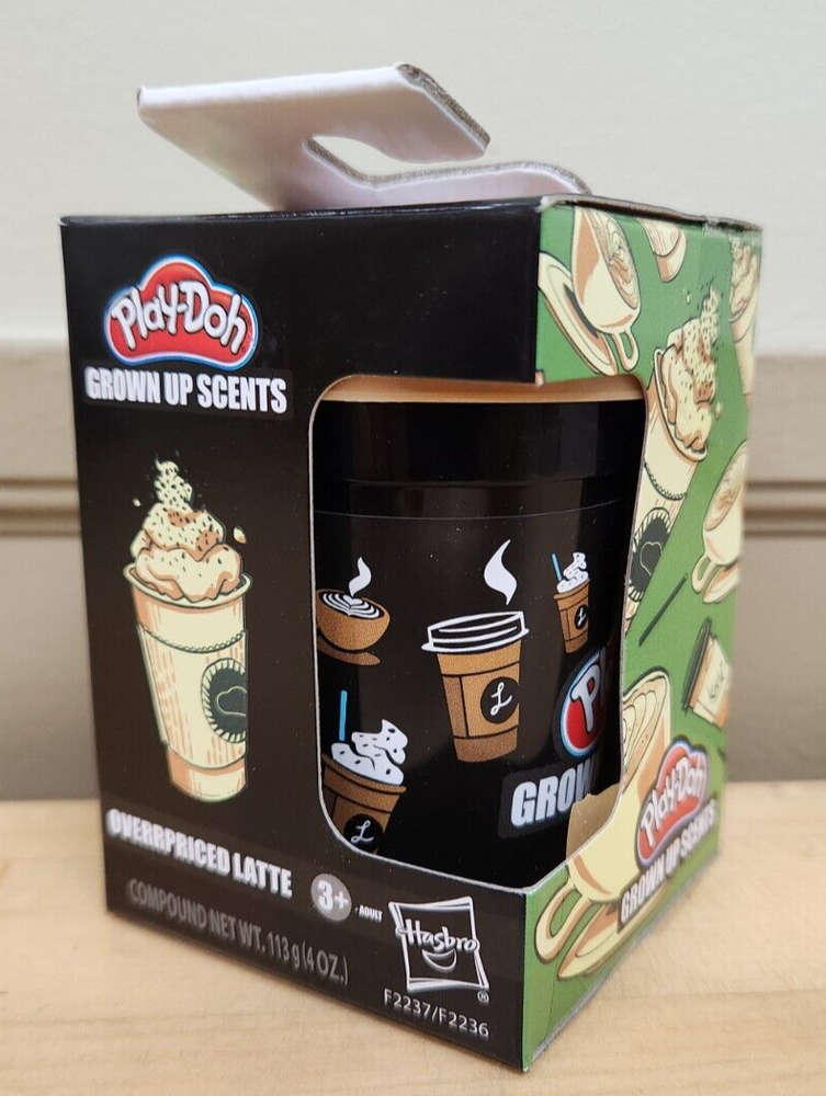 Play-Dough Grown Up Scents 6 Piece Multi-Pack With Tools *NEW