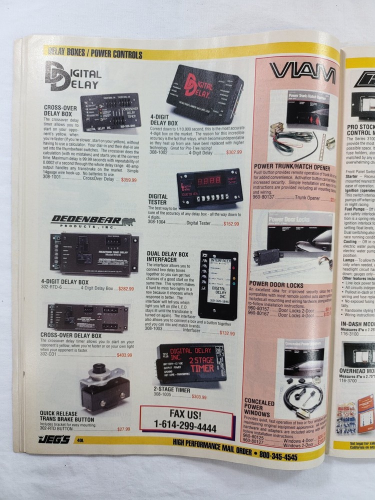 1991 JEG'S Fall & Winter High Performance Automotive Catalog