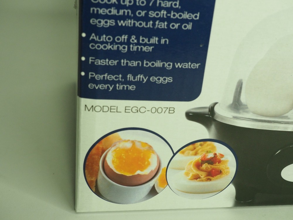 Elite Cuisine Maxi-matic Automatic Easy Egg Cooker EGC-007B