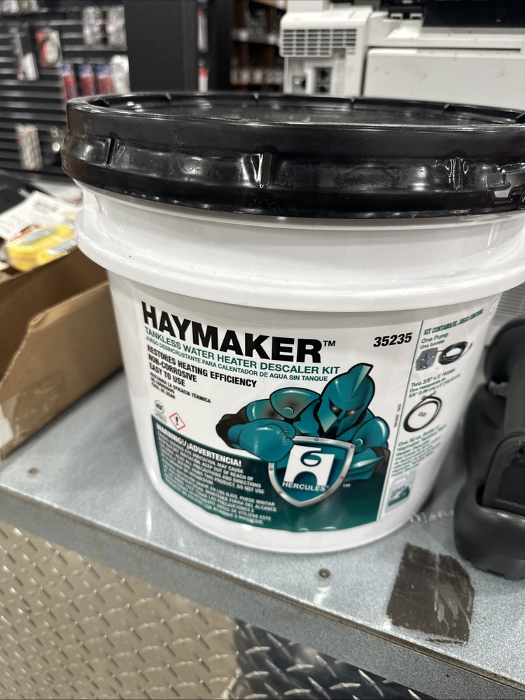 Hercules Haymaker™ - Tankless Water Heater Descaler Kit